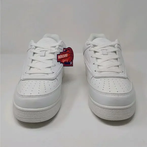 Ewing Athletics Orion Low White Leather Rebound by Patrick Ewing Men's Sneaker - Picture 2 of 13